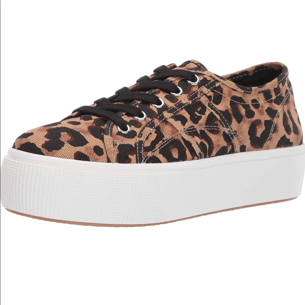 NEW! Steve Madden leopard platform shoe Size 6.5
